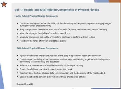 Benefits And Risks Associated With Physical Activity Flashcards Quizlet