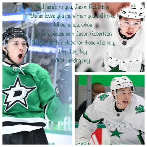 Here’s to you, Jason Robertson : r/DallasStars