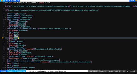 How To Focus Non Popup Window When A Floaterm Instance Has Been Opend · Issue 286 · Voldikss