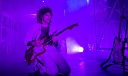 Yves Tumors Guitarist Performed Webster Hall Editorial Stock Photo