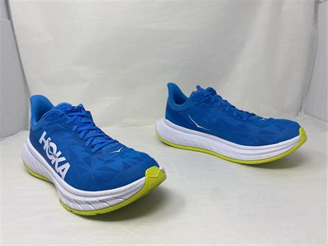 Hoka One One Womens Carbon X 2 Diva Blue Citrus 1113527 Dbctr Size