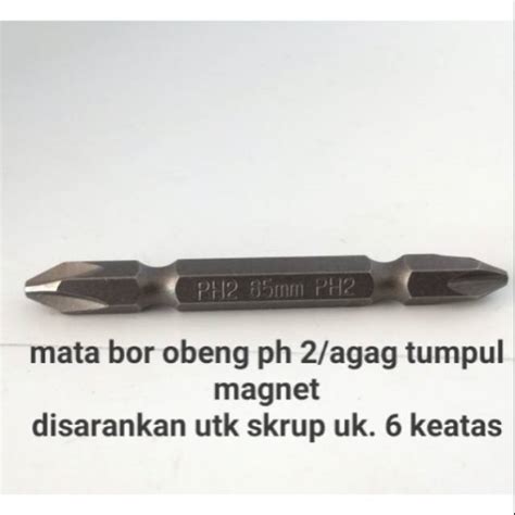 Jual MATA BAR OBENG PH2 MATA OBENG MATA BOR OBENG SCREW Shopee Indonesia