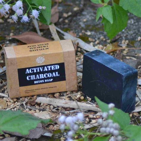 Activated Charcoal Detox Cold Process Handmade Soap At