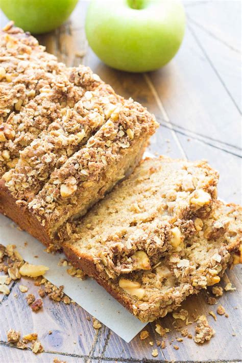 Healthy Apple Bread Kristines Kitchen