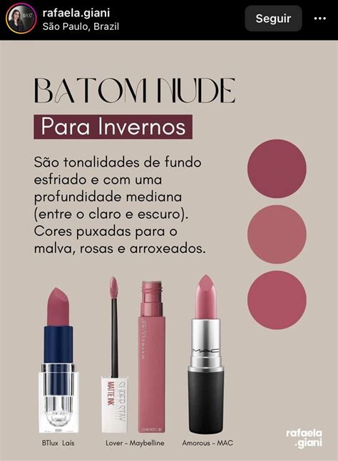 Batom Nude Inverno Artofit