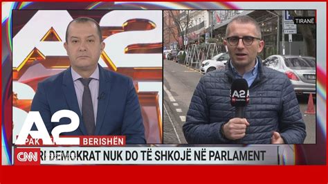 Spak Refuzon Berish N Lideri Demokrat Nuk Do T Shkoj N Parlament