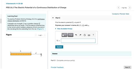 Solved Homework 4 Ch 28 Pss 252 The Electric Potential Of