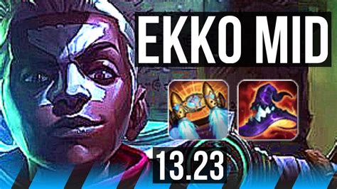 Ekko Vs Syndra Mid Rank Ekko Legendary Rank Na