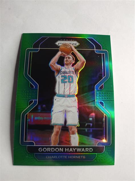 2021 22 Panini Prizm Green Prizm Gordon Hayward 106 Hornets EBay