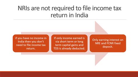 When Do Nris Need To Pay Income Tax In India Nri Banking And Saving Tips