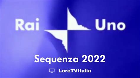 Creazione Sequenza Rai 1 2022 Con Grafica 2000 2003 Sigle Inedite