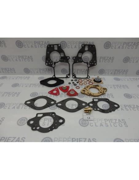 KIT REPARACION CARBURADOR SOLEX 32 EISA SEIA EISA 2 3 RENAULT 4 5