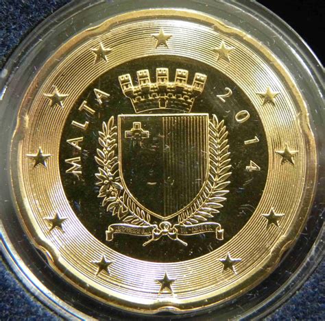 Malta 20 Cent Coin 2014 Euro Coins Tv The Online Eurocoins Catalogue