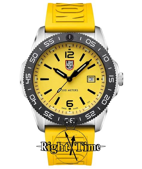 Pacific Diver Yellow Luminox Sea Collection Wrist Watch