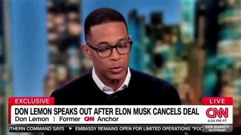 Don Lemon Says Free Speech Doesn T Matter To Elon Musk After X Partnership Is Cancelled Fox