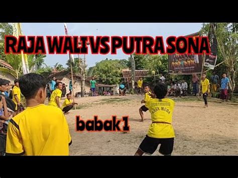 BOLA KASTI PAMEKASAN RAJA WALI VS PUTRA SONA BABAK 1 YouTube