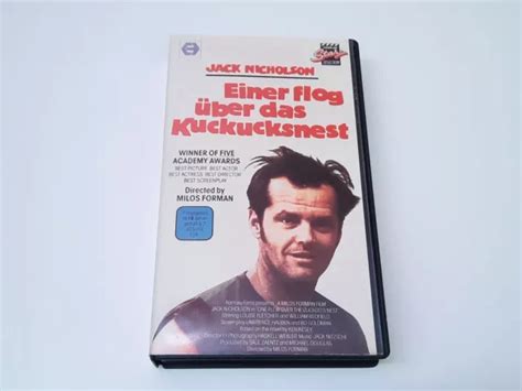 Einer Flog Ber Das Kuckucksnest Vhs German Pal Cannon Video Jack