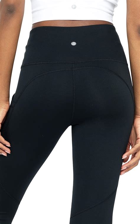 Yogalicious High Waist Squat Proof Yoga Capri Leggings With Side