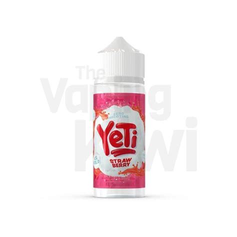 Strawberry Vg Heavy By Yeti The Vaping Kiwi