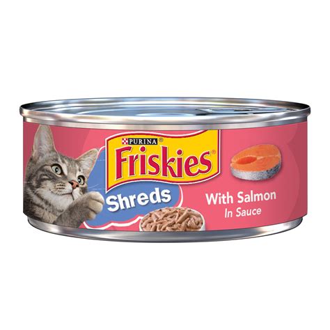 Friskies Shredded Salmon Canned Cat Food In Sauce Petco