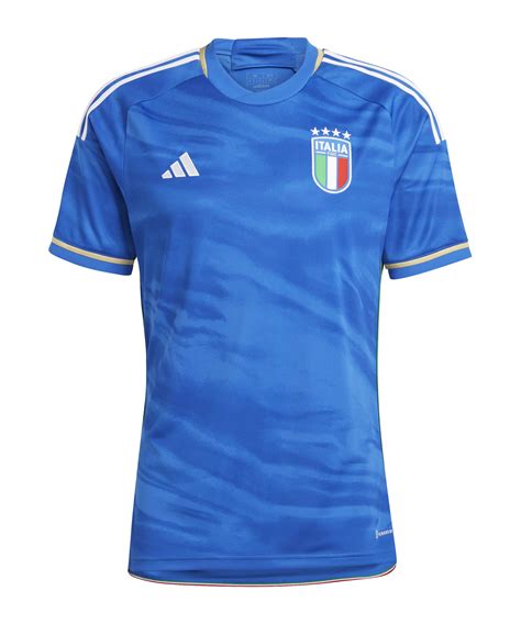 Adidas Italien Trikot Home 2023 Blau Blau