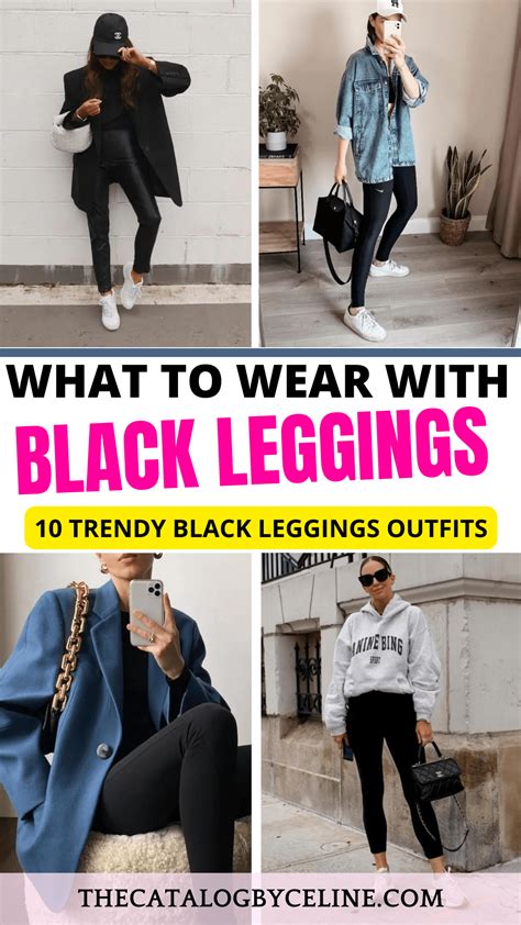 Black Leggings Outfits That You Need To Try Black Leggings Outfit