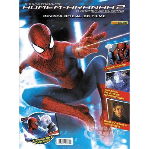 O Espetacular Homem Aranha 2 Revista Oficial Do Filme No Shoptime