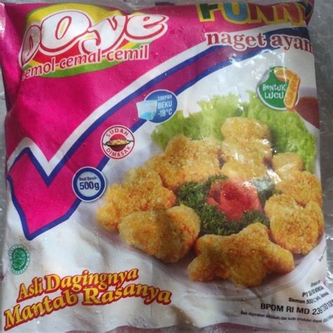 Jual Nugget Ayam Asli Ooye 500 Gram Shopee Indonesia