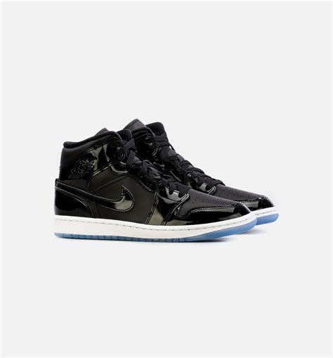 Jordan Dv1308 004 Air Jordan 1 Mid Space Jam Mens Lifestyle Shoe