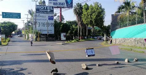 Bloquean Calles De Cuernavaca Por Falta De Agua Noticias Diario De Morelos