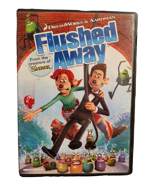 Flushed Away Dvd 2007 Widescreen Version Checkpoint Dvds And Blu