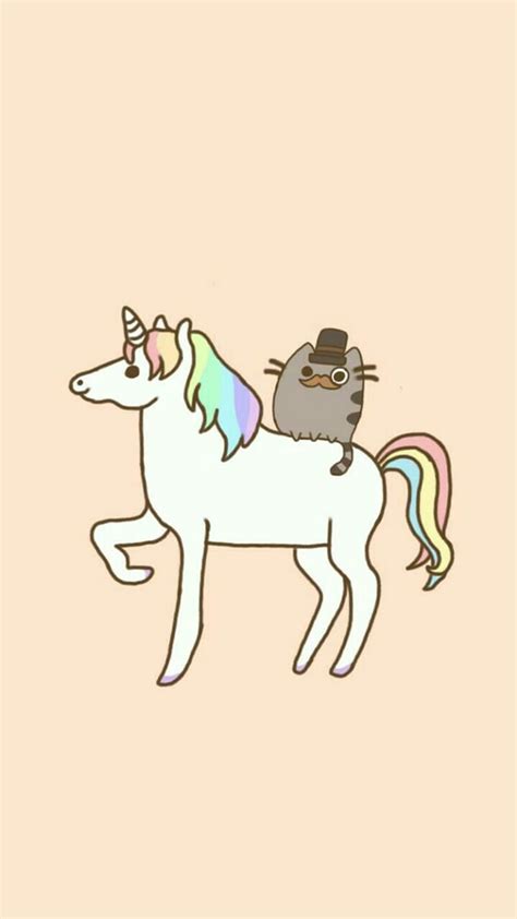 Pusheen Cute Fancy Unicorn Hd Phone Wallpaper Peakpx