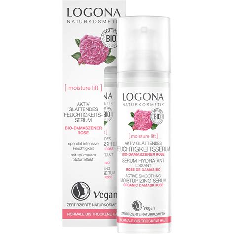 Bio Aktiv Glättendes Feuchtigkeitserum von LOGONA Naturkosmetik für