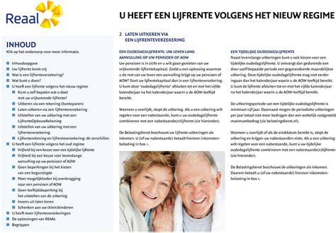 De Lijfrentewijzer Uw Lijfrente Komt Vrij Wat Kunt U Doen Pdf