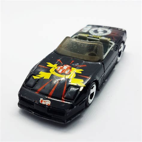 Vintage Hot Wheels Corvette Convertible | 1988 Mattel Rare Toy Car ...