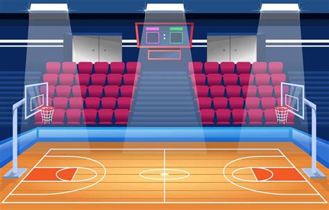 Download Basketball Indoor Stadium Cartoon Background for free ...