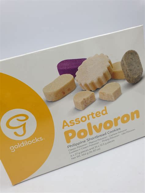 Goldilocks Assorted Polvoron Box Philippine Shortbread Cookies Pcs