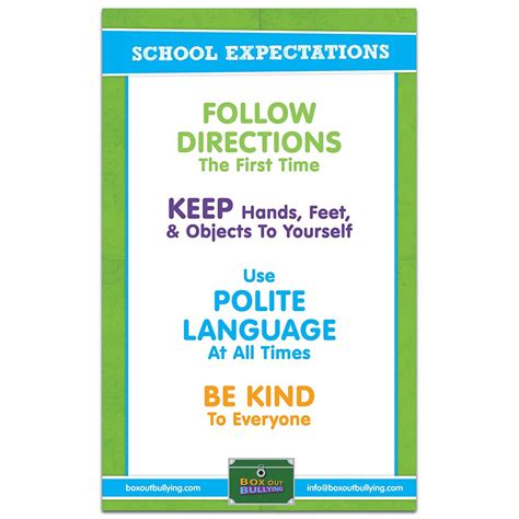 School Expectations Banners