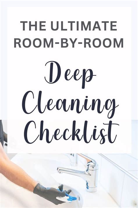 The Ultimate Room By Room Spring Cleaning Checklist Artofit