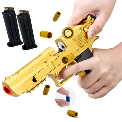 Buy Look Real Toy with Ejecting Soft Bullets,Pistol Toys Play EVA Foam ...