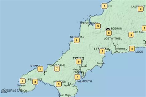 Cornwall weather forecast for Sunday: Temperatures rising again after ...