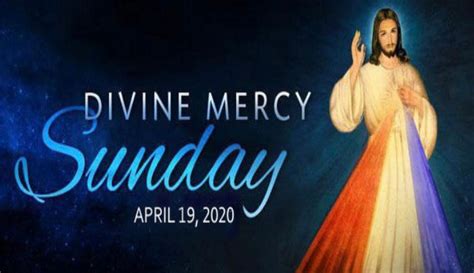 Divine Mercy Sunday Bulletin April 19 2020