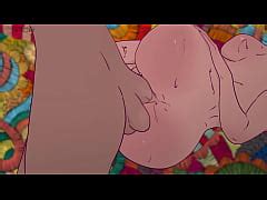 A Nun Imagines Being Fucked In Front And Behind In A Prayer Booth Hentai Cartoon Parody