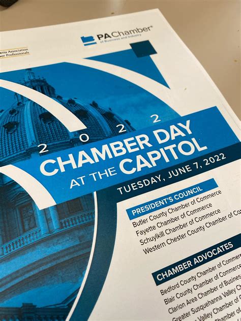 Chamber And Business Leaders Gather For 2022 Chamber Day Schuylkill Chamber Of Commerce