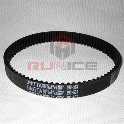 Timing Belt 375 5gt Width 15mm Arc Teeth Industrial Rubber Unitta Brand