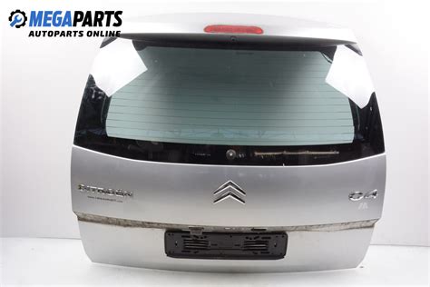 Boot Lid For Citroen Grand C4 Picasso 1 6 Hdi 109 Hp Minivan Automatic 2007 Position Rear