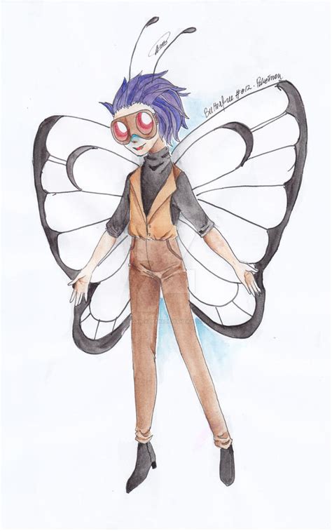 Butterfree #012 Gijinka by Gidan-Kuroki on DeviantArt