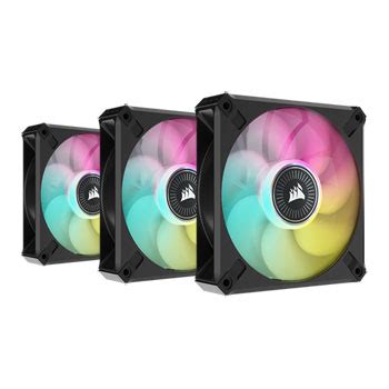 Corsair Ml Rgb Elite Mm Rgb Fan Pack Lighting Node Core Black