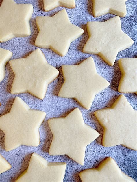 No Chill Cut Out Almond Sugar Cookies