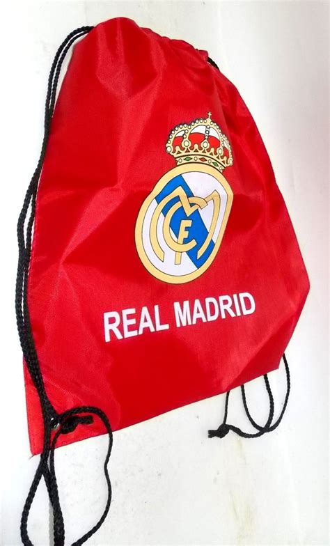 Saco Mochila Importada Real Madrid Super Esportiva De Luxo R